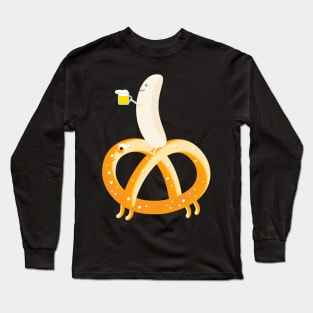 Pretzel, white sausage, beer team Long Sleeve T-Shirt